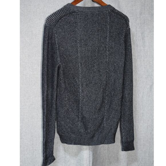 Ted Baker London Gray Textured Knit Sweater Men’s Size 3 Medium - Picture 4 of 4